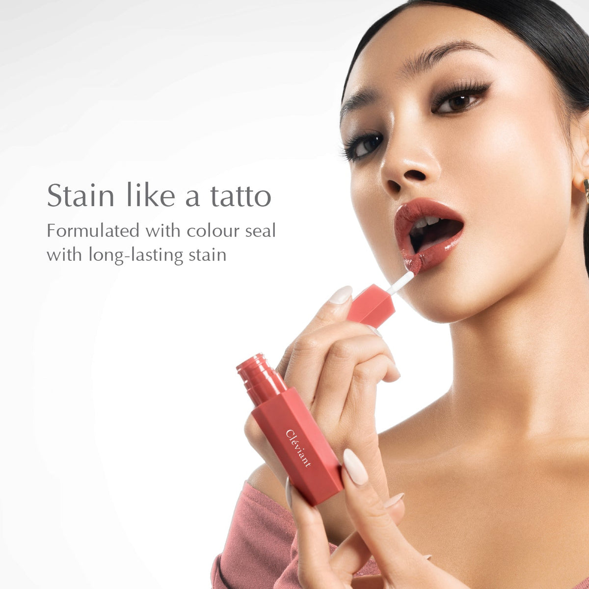 Blush Crush Hydrating Serum Tint - Cover Bibir gelap | Stain like a Tatoo | Transferproof | Melembabkan