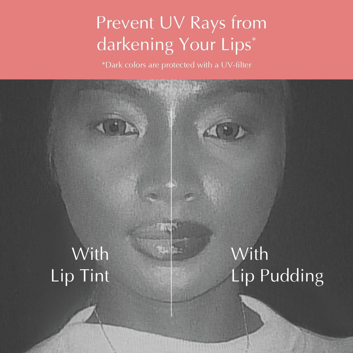 Pink Cherry Juicy Lip Pudding - Tinted Balm | UV Filters Protector | Melembabkan bibir Seharian