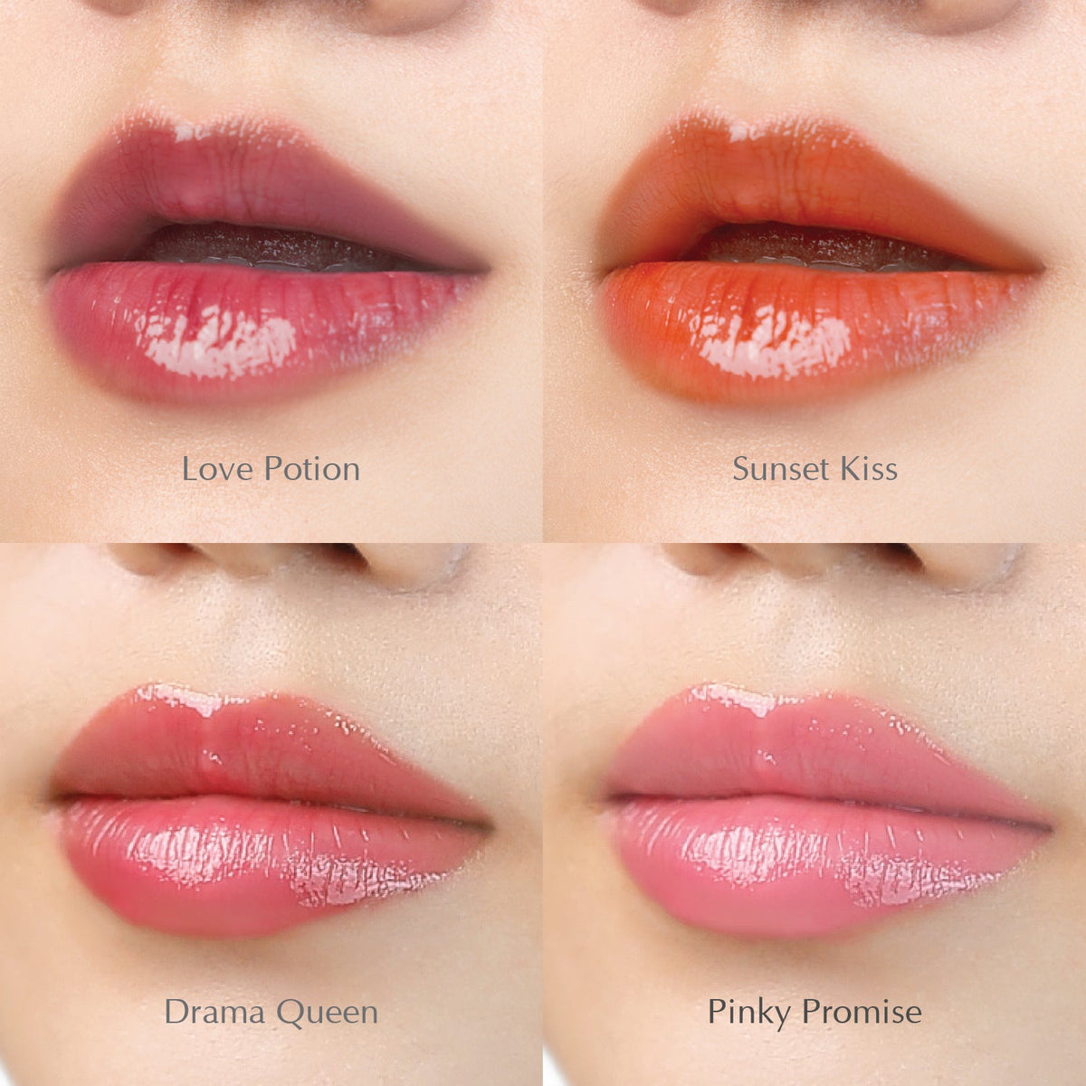 Love Potion Plumpy Lip Glass - Sheer coverage | Volumizing bibir | Antioxidant | Melembabkan