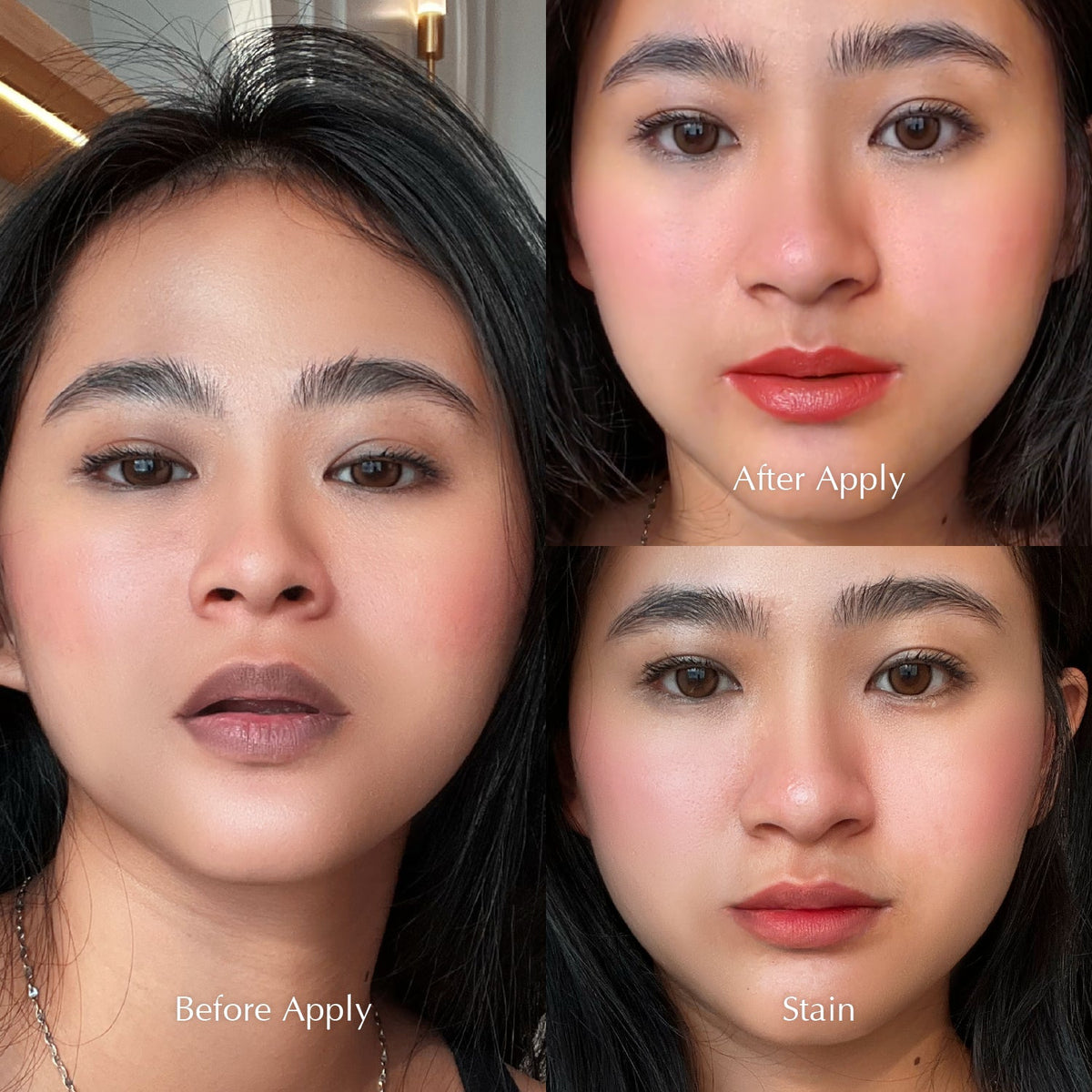 Dance Partner Hydrating Serum Tint - Cover Bibir gelap | Stain like a Tatoo | Transferproof | Melembabkan