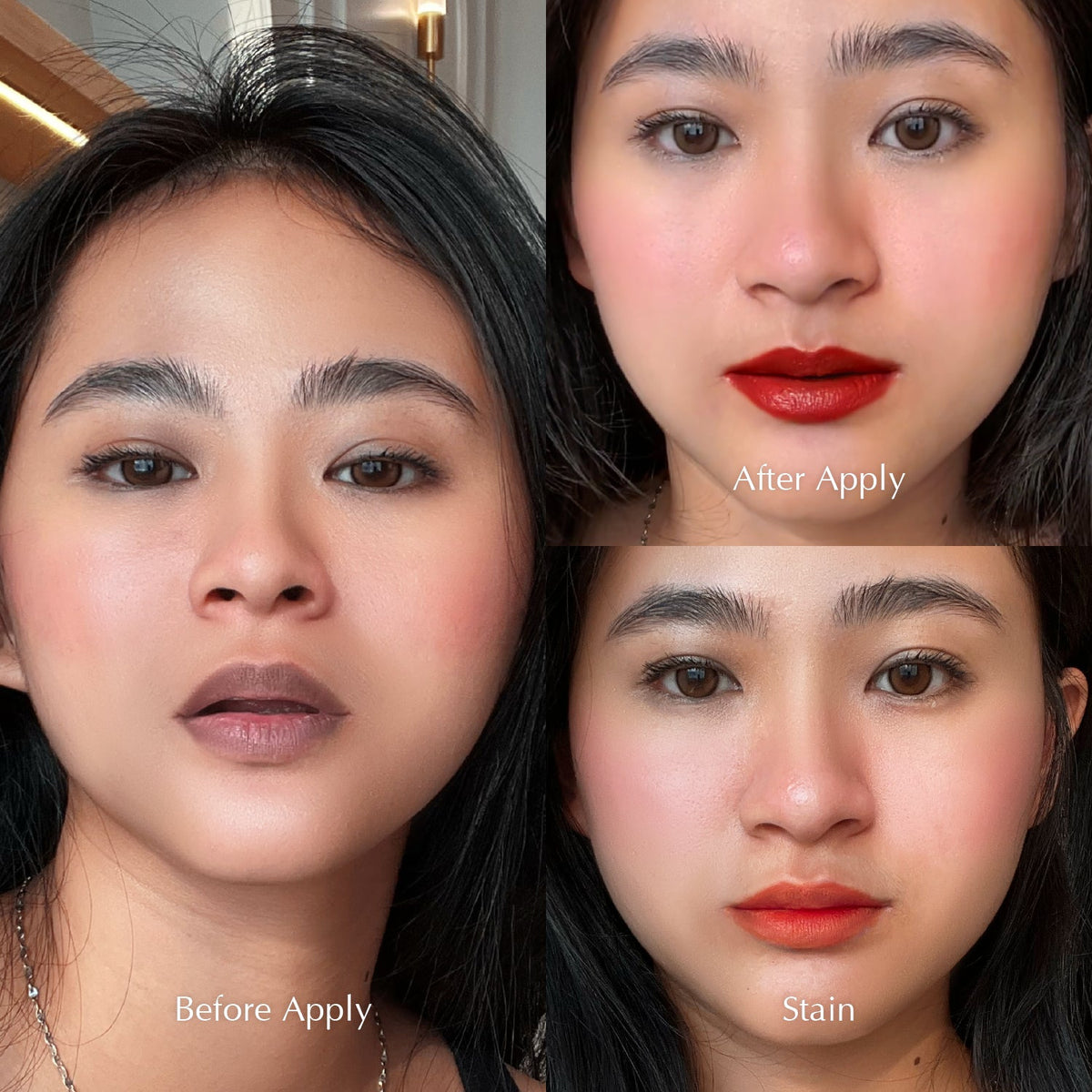 Spice Up Hydrating Serum Tint - Cover Bibir gelap | Stain like a Tatoo | Transferproof | Melembabkan